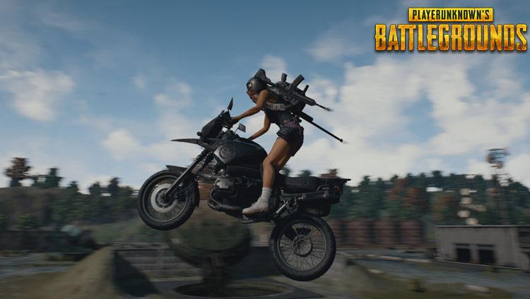 Motor, Salah satu cabang olahraga yang ada dalam game PUBG Copyright: PC Gamer