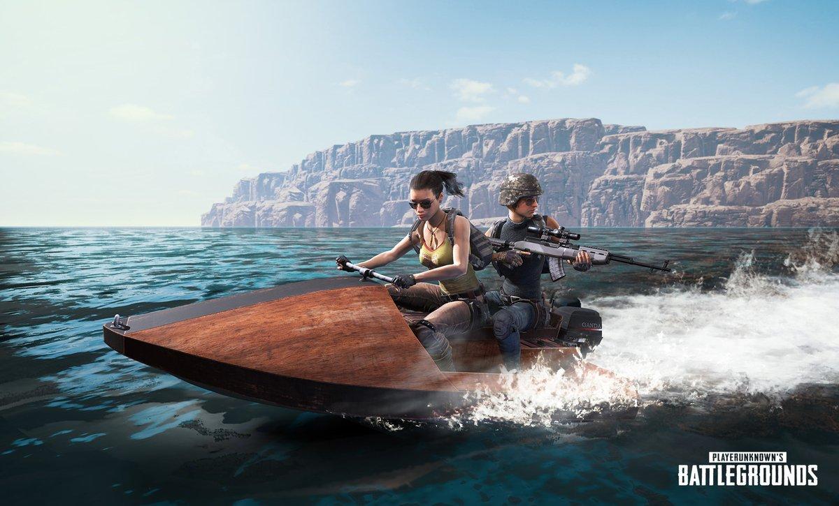 Jetski dan Speed Boat merupakan bagian dari cabang olahraga yang ada dalam game PUBG Copyright: Gamepedia