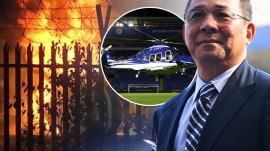 Mengenang tragedi pilu bos klub Liga Inggris (Premier League), Leicester City, yakni Vichai Srivaddhanaprabha yang tewas akibat kecelakaan helikopter.