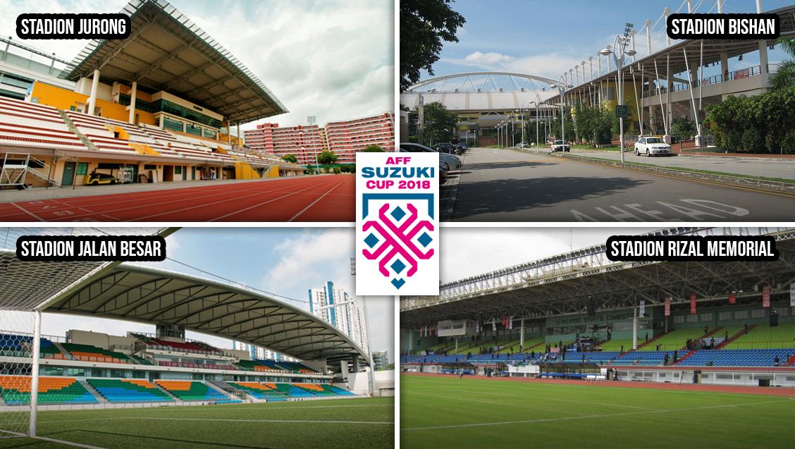 Stadion stadion yang dipergunakan untuk laga di Piala AFF 2018.