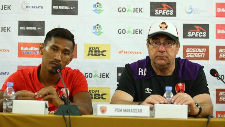 PSM Makassar dalam jumpa pers