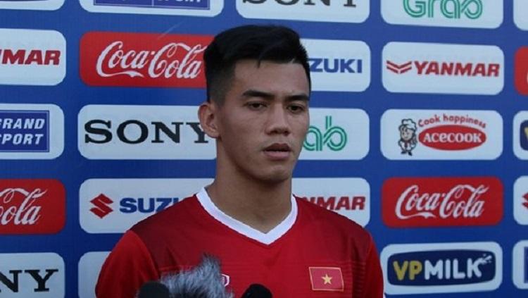 Tien Linh, striker Vietnam yang Menjebol 1 Gol Ke Gawang Adi Satrio Malam Kemarin.