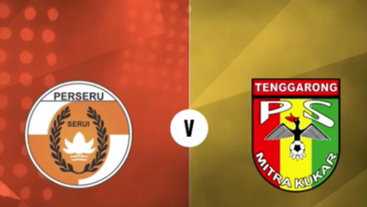 Perseru Serui vs Mitra Kukar.