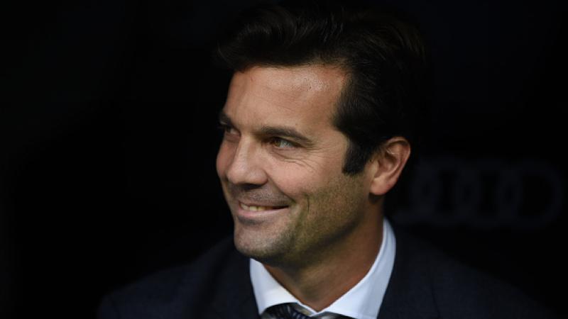 Santiago Solari di laga Real Madrid vs Real Valladolid.