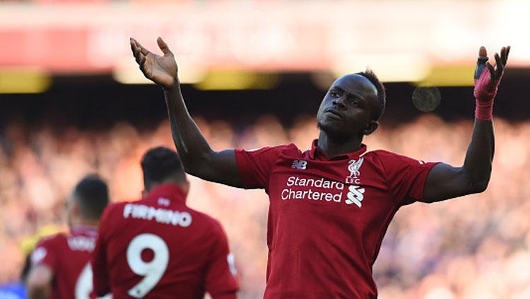 Salah satu kontestan Piala Afrika 2019 Senegal dipastikan tak diperkuat pemain bintangnya Sadio Mane pada laga perdana melawan Tanzania. - INDOSPORT