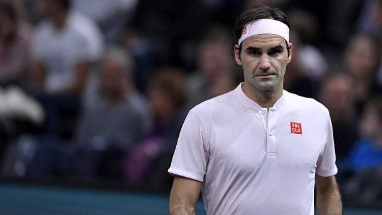Roger Federer, petenis asal Swiss.