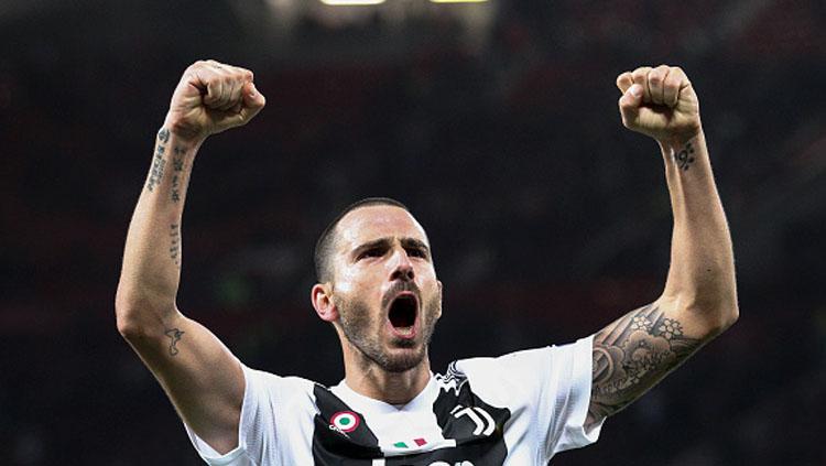 Leonardo Bonucci, bek tengah Juventus. Copyright: Getty Images