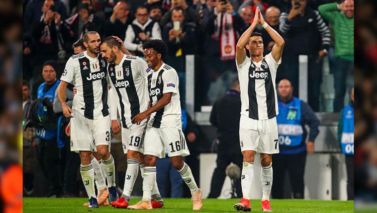 Selebrasi Juventus. Copyright: Getty Images