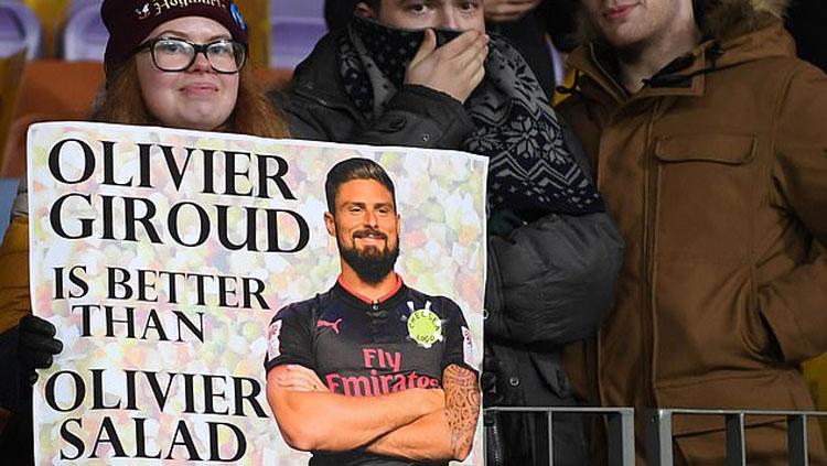 Olivier Giroud dibandingkan dengan makanan salah asal Rusia