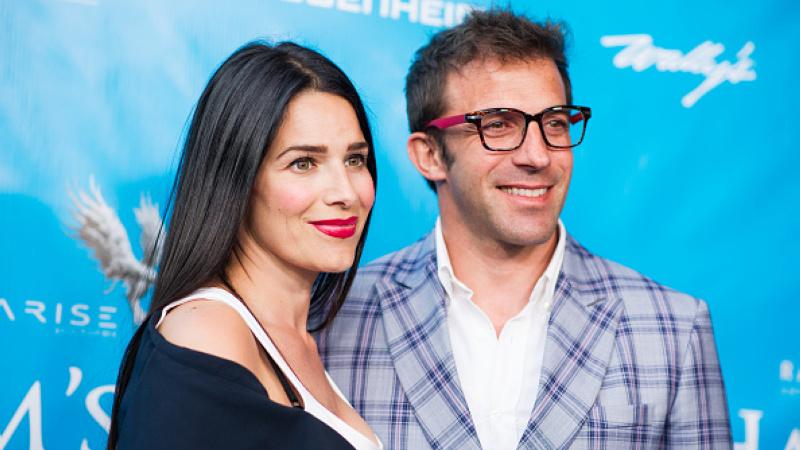 Alessandro Del Piero dan istrinya, Sonia Amoruso