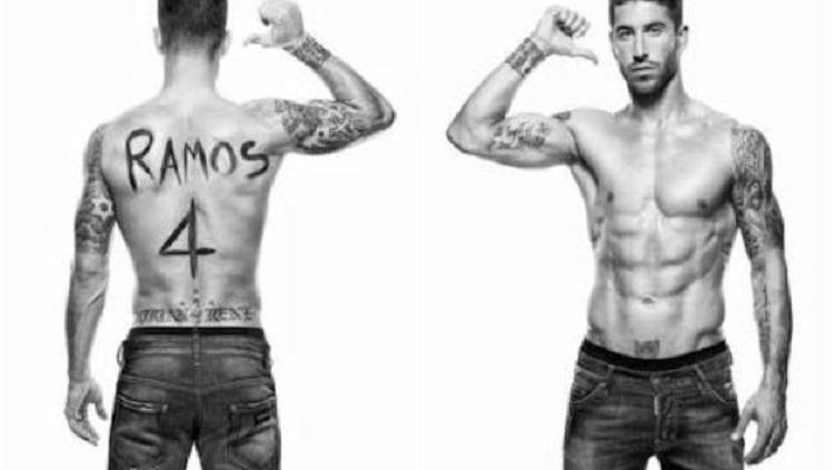 Sergio Ramos, kapten Real Madrid yang memiliki perut sixpack Copyright: sportsandviral