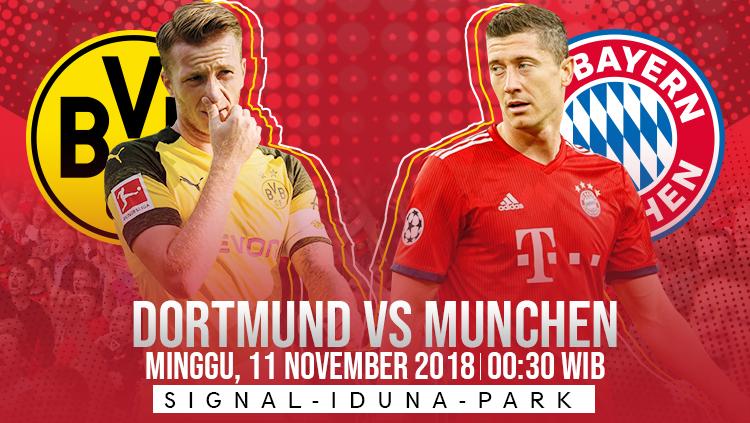 Prediksi pertandingan Borussia Dortmund vs Bayern Munchen
