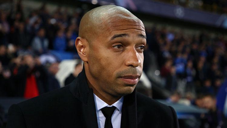 Thierry Henry, Pelatih AS Monaco. Copyright: Getty Images