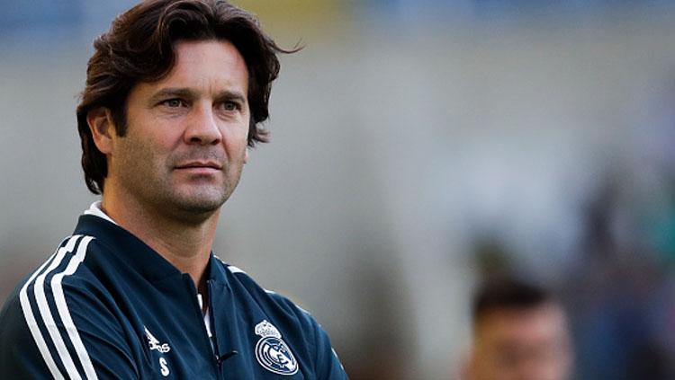 Santiago Solari, pelatih Real Madrid. Copyright: INDOSPORT