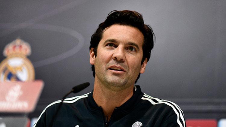 Santiago Solari, pelatih Real Madrid. Copyright: INDOSPORT