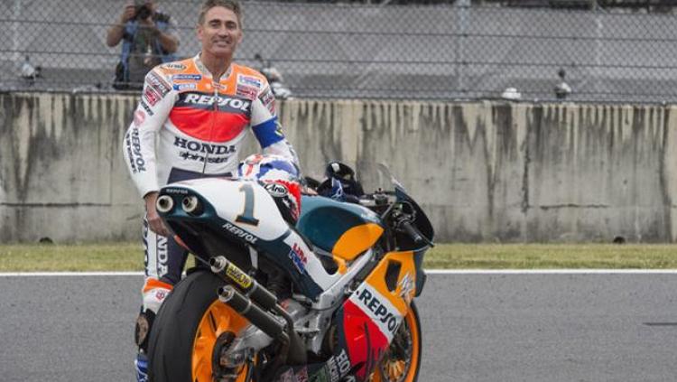 Legenda MotoGP Michael Dohan.