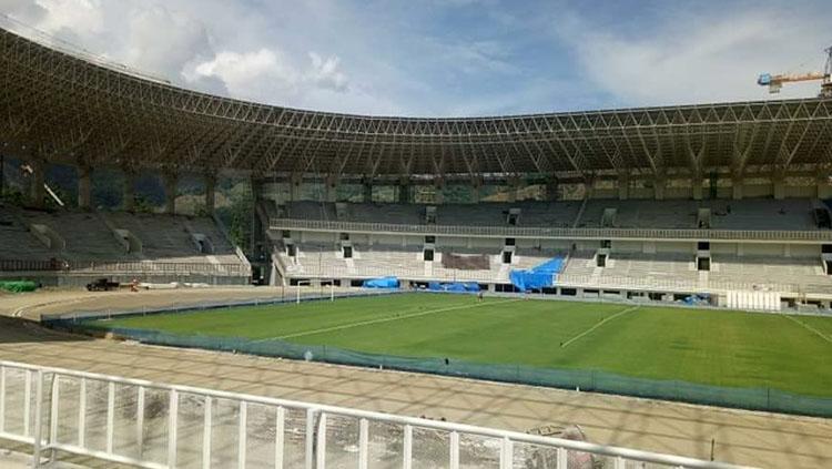 Tampak dalam Stadion Papua Bangkit Copyright: Istimewa