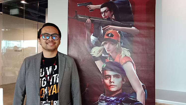 Oskar Syahbana, Game Producer dan Project Manager Free Fire Jakarta Invitationals 2018. Copyright: Garena Indonesia