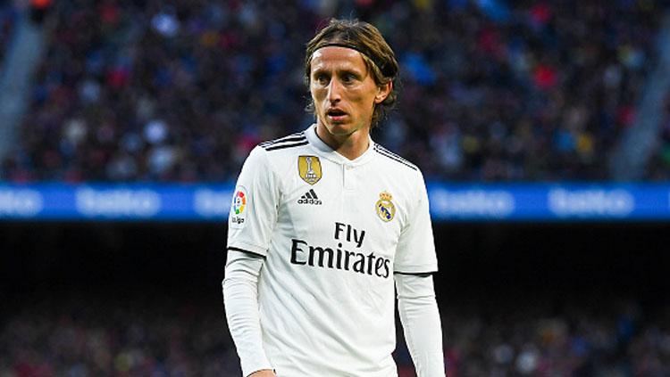 Luka Modric, playmaker Real Madrid.