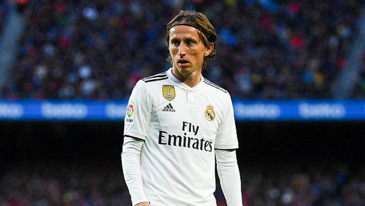 Luka Modric, playmaker Real Madrid. - INDOSPORT