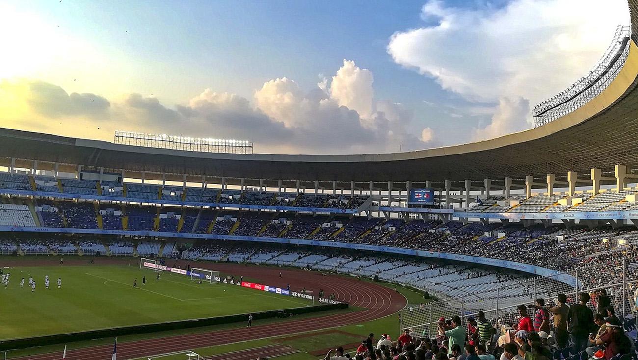 Stadion Papua Bangkit mirip dengan stadion terbesar kedua di dunia. Copyright: Internet