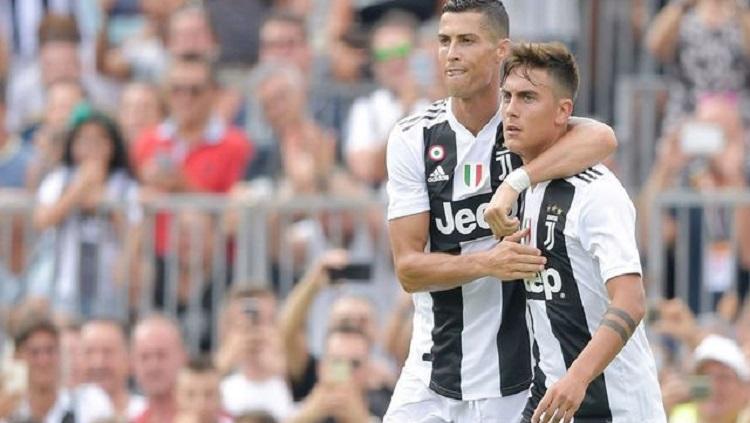 Dua striker Juventus Copyright: Caught Offside