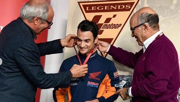 Dani Pedrosa dapat gelar legenda MotoGP. - INDOSPORT