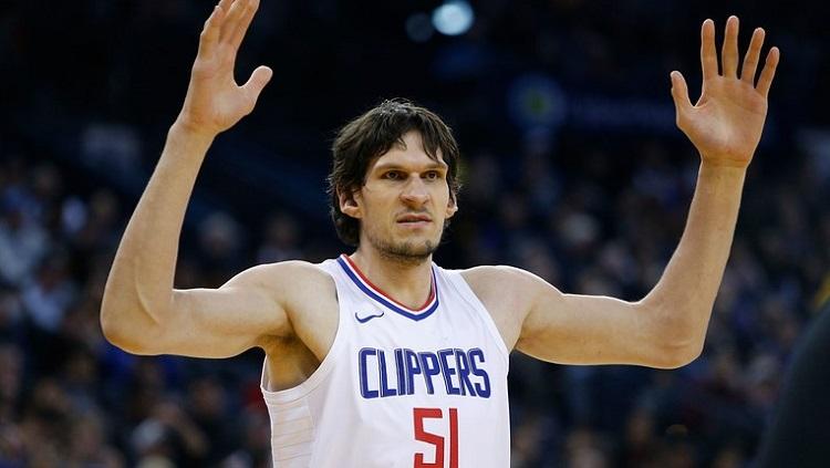 Boban MarjanoviÄ, pebasket raksasa asal Los Angeles Clippers.