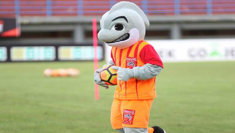 Maskot Borneo FC, Orca. Copyright: Borneo FC