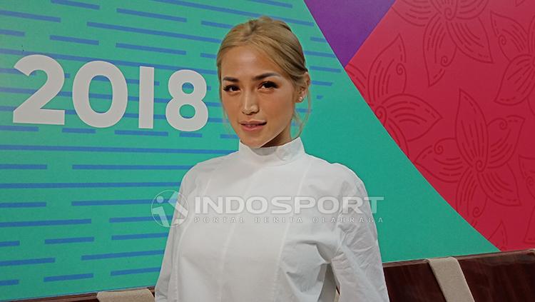 Jessica Iskandar di konferensi pers Indonesian Sport Awards 2018 - INDOSPORT