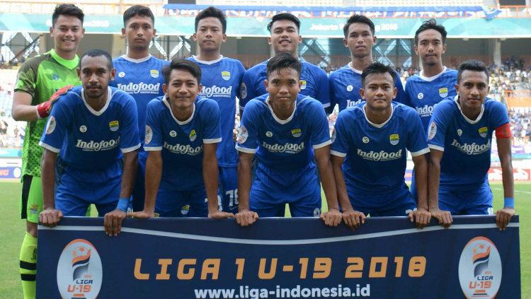 Skuat Persib Bandung U-19 di Liga 1 U-19 musim 2018. - INDOSPORT