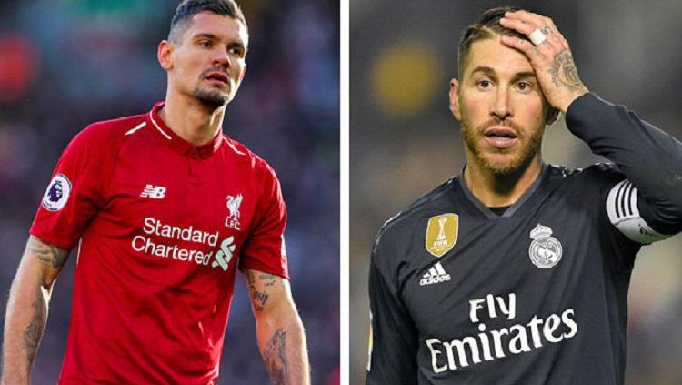 Usai sindir Ramos, Lovren dapat serangan dari fans Real Madrid