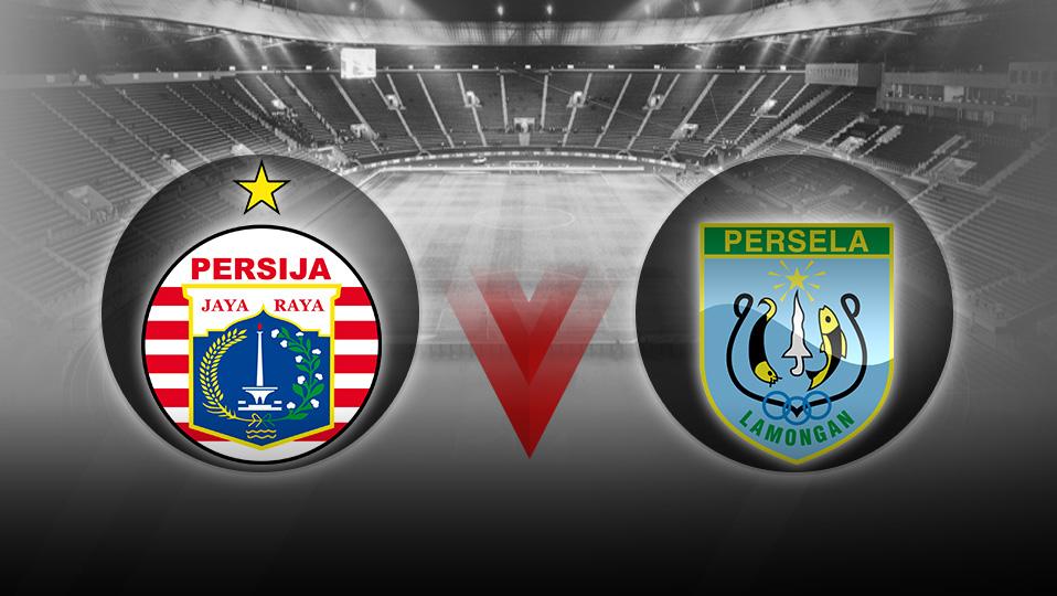 Persija Jakarta vs Persela Lamongan.