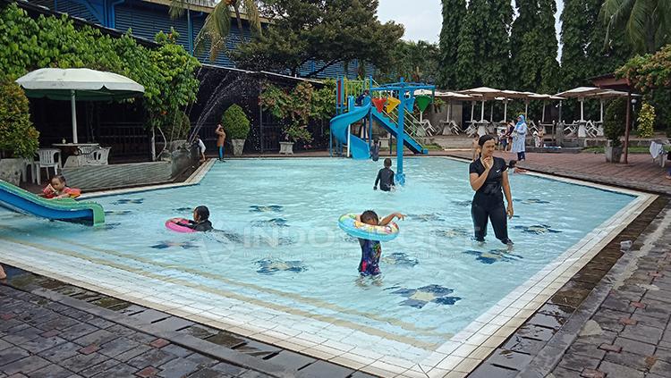 Situasi kolam renang di Cilanda Sport Centre Copyright: Shintya Anya Maharani/INDOSPORT