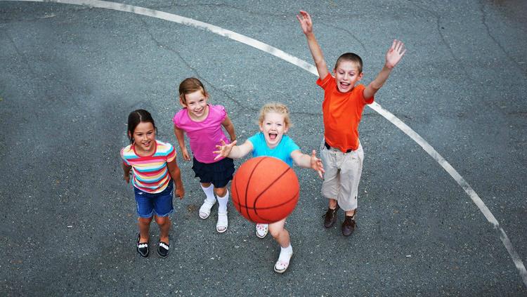 Ilustrasi basket anak-anak. Copyright: Udemy
