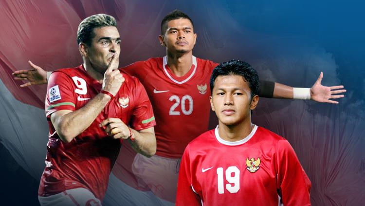 Cristian Gonzales, Bambang Pamungkas, dan Zaenal Arif