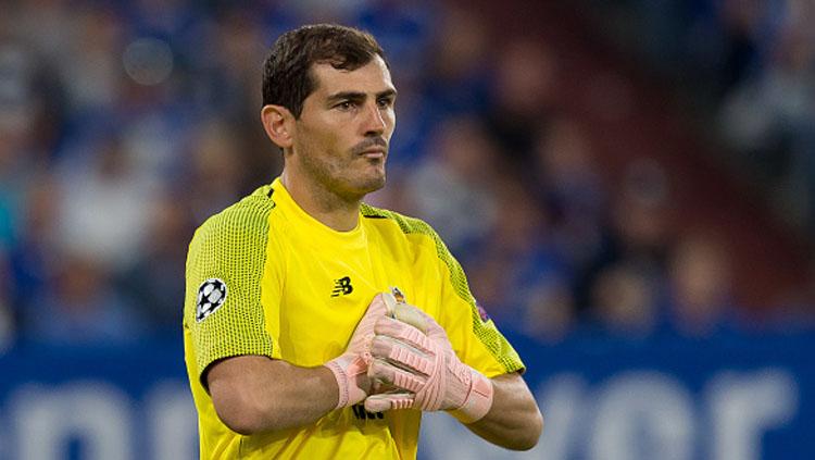 Iker Casillas, kiper FC Porto.