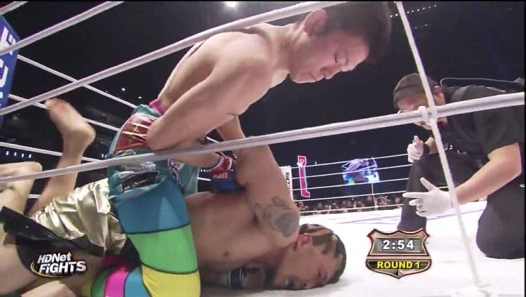 Shinya Aoki vs Mizuto Hirota Copyright: Youtube/Akleyn