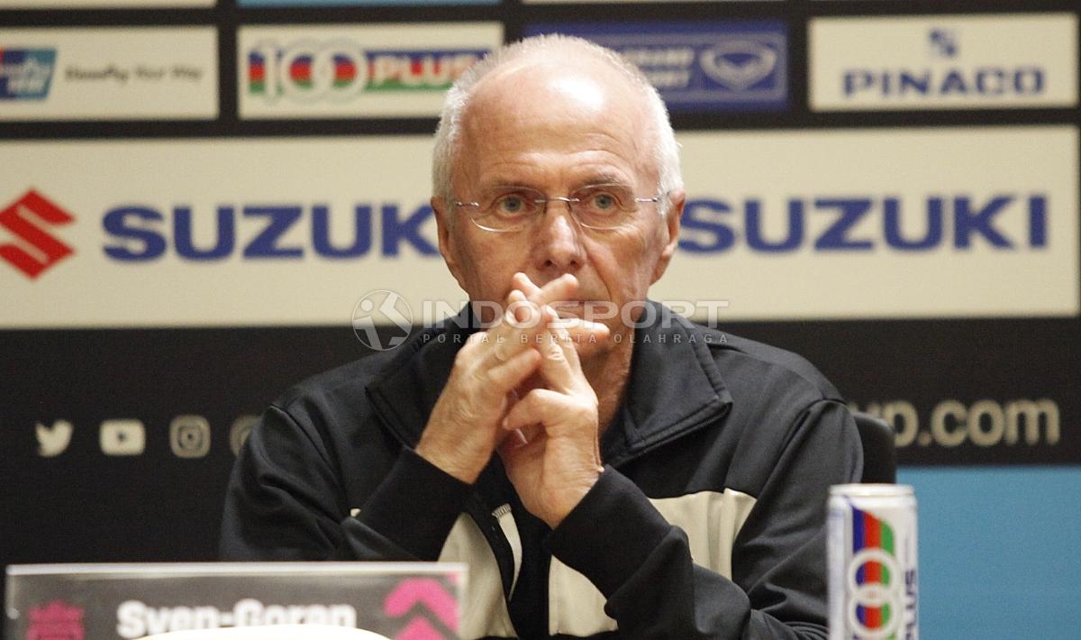 Sven-Goran Eriksson, pelatih Timnas Filipina.