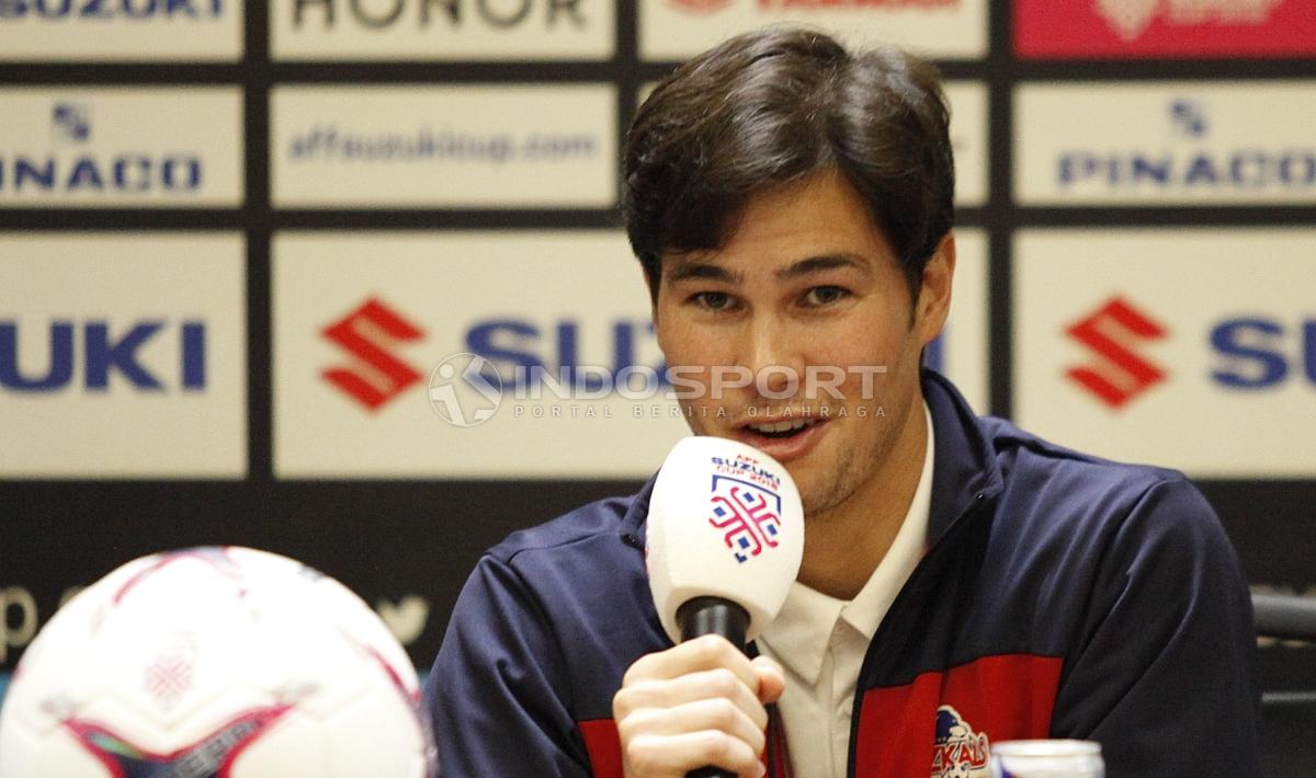 Phil Younghusband, penyerang Timnas Filipina. Copyright: Herry Ibrahim/INDOSPORT