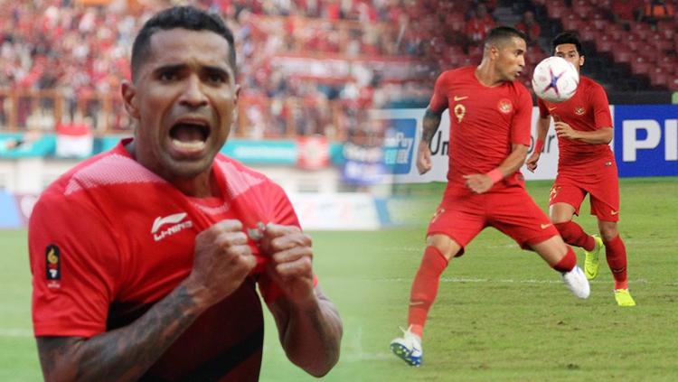 Beto Goncalves striker Timnas Indonesia. Copyright: INDOSPORT/Istimewa