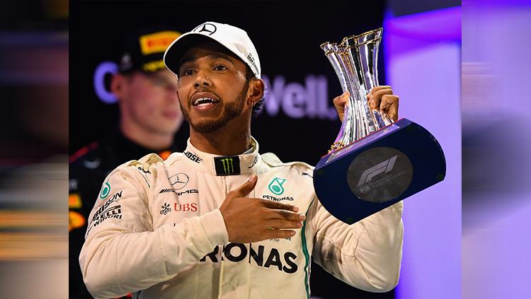 Lewis Hamilton juara di GP Abu Dhabi - INDOSPORT