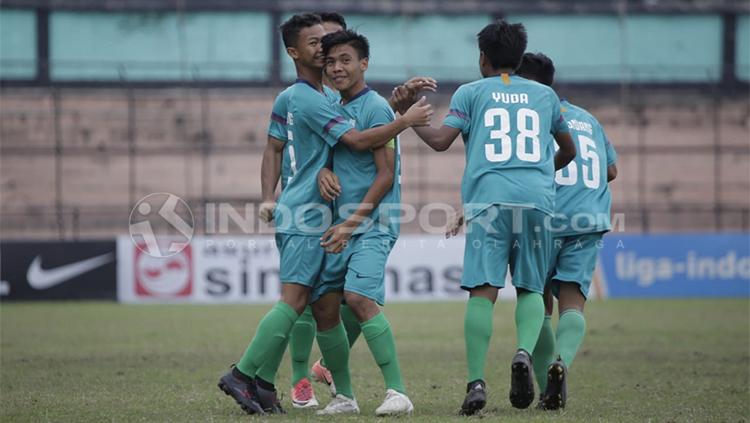 PSMS Medan U-16 pastikan ke babak 8 besar Elite Pro Academy Liga 1 U16 Copyright: Kesuma Ramadhan/INDOSPORT