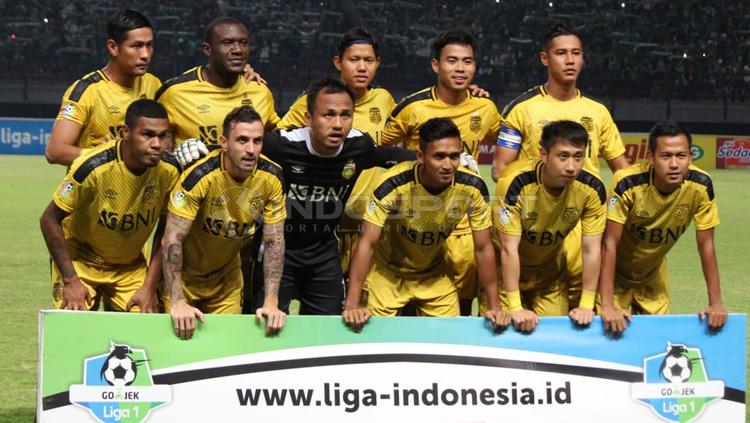 Skuat Bhayangkara FC Copyright: Fitra Herdian/INDOSPORT