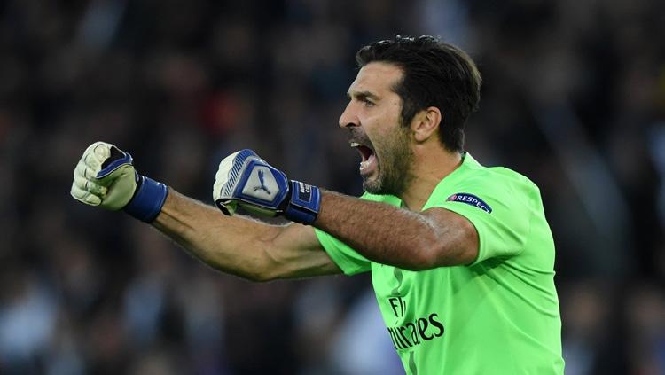 Kiper Paris Saint-Germain (PSG) Gianluigi Buffon. Copyright: Getty Images