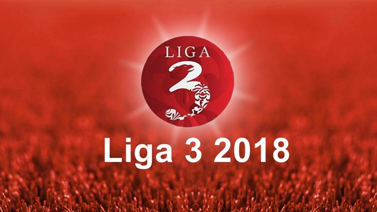 Logo Liga 3 2018. - INDOSPORT