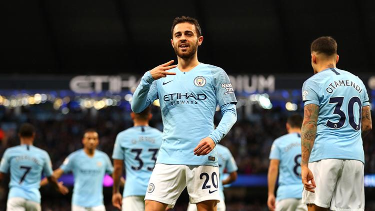 Selebrasi gol Bernardo Silva Copyright: Getty Images