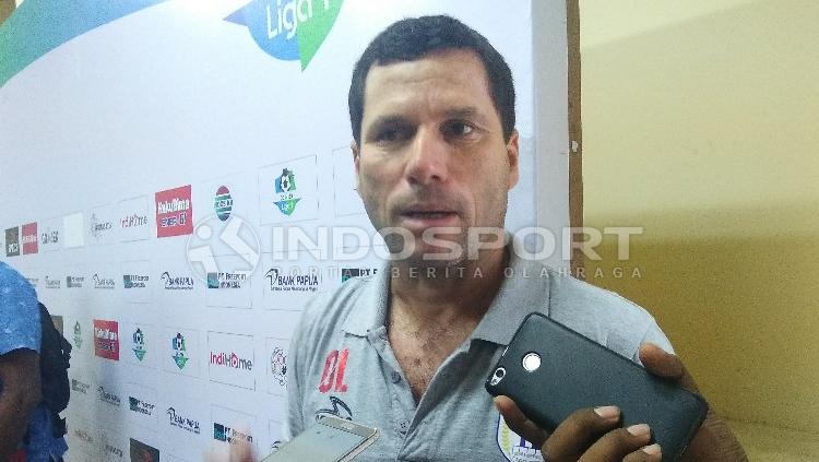Oswaldo Lessa, pelatih Persipura Jayapura.