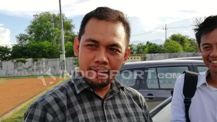 Manajer Persebaya Surabaya, Candra Wahyudi. Copyright: Fitra Herdian/INDOSPORT