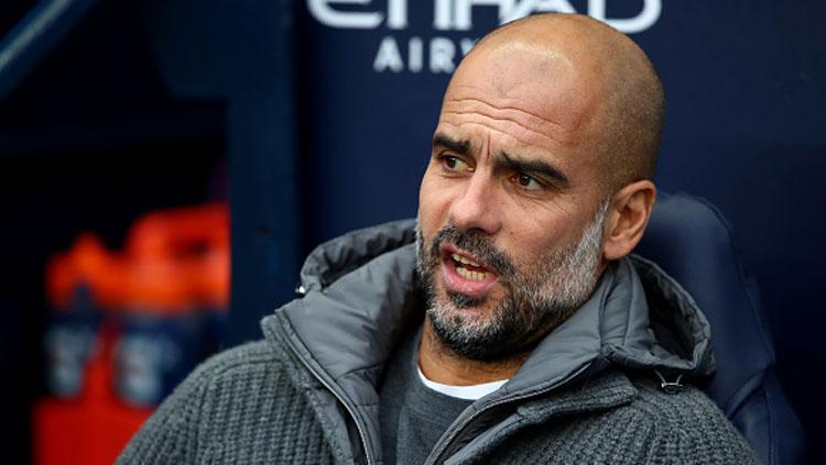 Pep Guardiola, pelatih Manchester City.